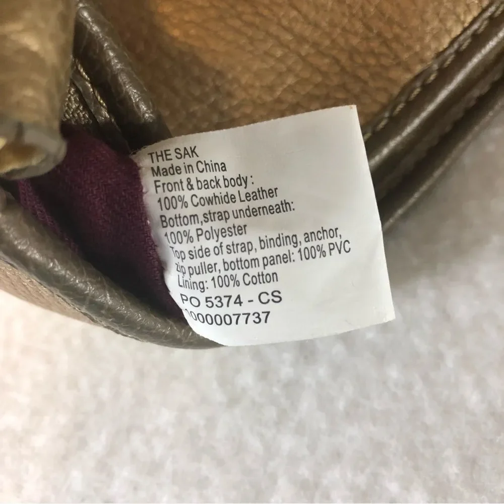 𝅺THE Sak Vintage gold shoulder bag